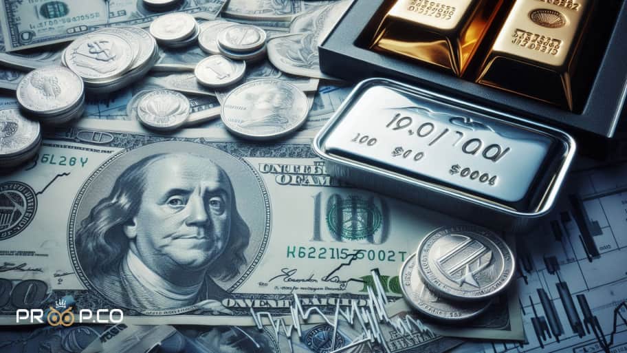 ارتباط قیمت نقره با دلار آمریکا و سایر داراییها