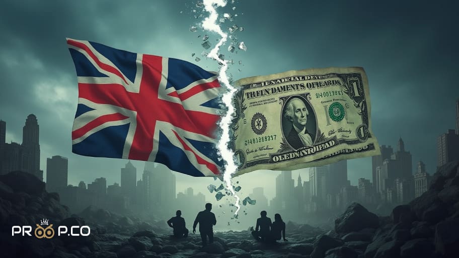 پوند در برابر دلار؛ بحران اقتصادی نزدیک است؟